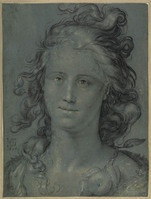 N 064
<br/>
Portret van een meisje
<br/>
<em>Goltzius, Hendrick (1558-1617)</em>